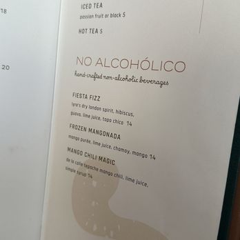 Centrico - Non-alcoholic drinks (mocktails) - Mexican Near Me - Anaheim, California