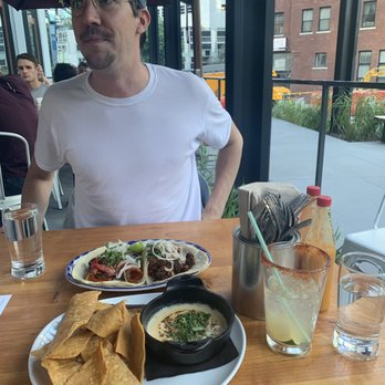 Casco Antiguo - Slurping down our spicy margs very quickly - Mexican Near Me - Seattle, Washington