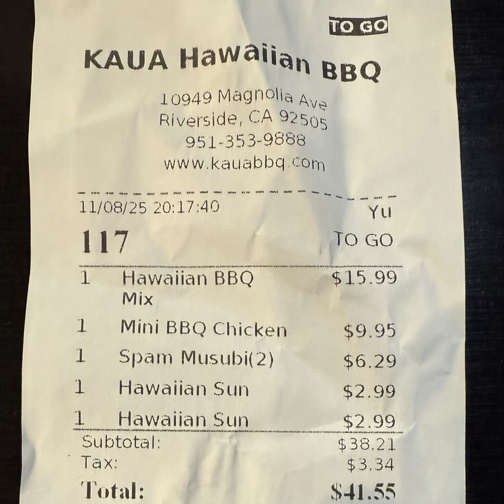 Kaua Hawaiian Bbq - Price - Hawaiian Near Me - Riverside, California Kaua Hawaiian Bbq - Price - Hawaiian Near Me - Riverside, California