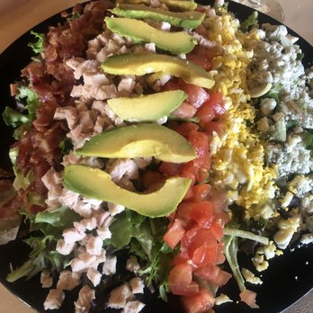 Fieldstone Country Inn - Cobb salad could have been split 4 ways ! - New American Near Me - Lockport, New York