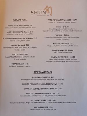 Menu photo 5 SHUN by Yama Sushi McKinney, TX Menu photo 5 SHUN by Yama Sushi McKinney, TX