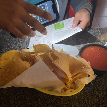 La Nopalera - Dim lighting... required phone to read the menu. Menu has VERY small print. Don't forget your readers. - Mexican Near Me - Fleming Island, Florida La Nopalera - Dim lighting... required phone to read the menu. Menu has VERY small print. Don't forget your readers. - Mexican Near Me - Fleming Island, Florida