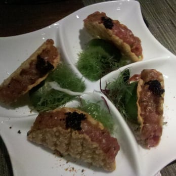 AnQi Bistro - Ahi Tuna Poke Tacos... - Asian Fusion Near Me - Costa Mesa, California