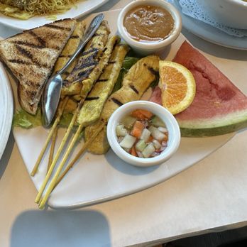 Zabb Thai Cuisine - Chicken Satay - Thai Near Me - Newport Beach, California Zabb Thai Cuisine - Chicken Satay - Thai Near Me - Newport Beach, California