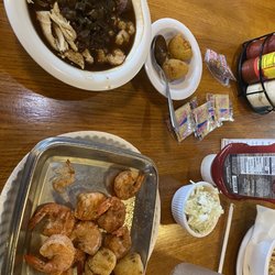Shrimp Boat Manny's - Gumbo with shrimp