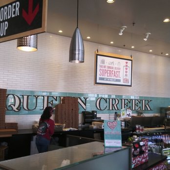 MOD Pizza - the interior of a restaurant - Pizza Near Me - Queen Creek, Arizona