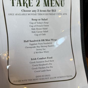 Thatcher McGhee's - Lunch specials - Irish Near Me - Denville, New Jersey Thatcher McGhee's - Lunch specials - Irish Near Me - Denville, New Jersey
