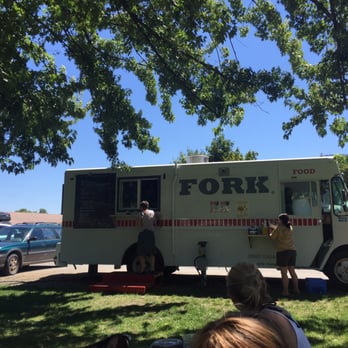 Fork - a food truck parked in a parking lot - Food Trucks Near Me - Twisp, Washington