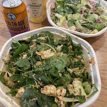 sweetgreen - Healthy Salads, Wraps, and Bowls - Chicken Pesto Parm and chicken avocado ranch - Salad Near Me - Denver, Colorado sweetgreen - Healthy Salads, Wraps, and Bowls - Chicken Pesto Parm and chicken avocado ranch - Salad Near Me - Denver, Colorado