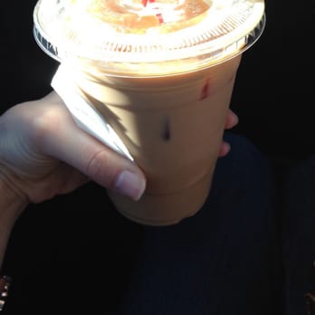 Coffee Code Espresso Bar - Hazelnut iced latte. If they opened in San Antonio I would live here. Simple and delicious. Nothing too fancy, just good coffee. - Coffee & Tea Near Me - Fullerton, California