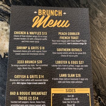 The Address - Brunch menu - American Near Me - Houston, Texas