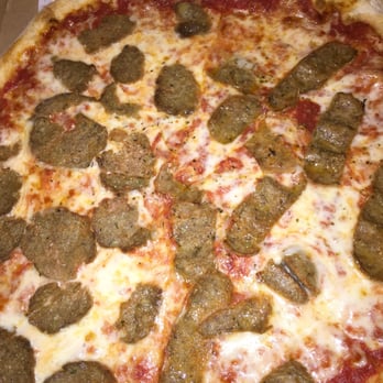 Borino's Pizza - Half sausage half meat ball - Pizza Near Me - Verona, New Jersey