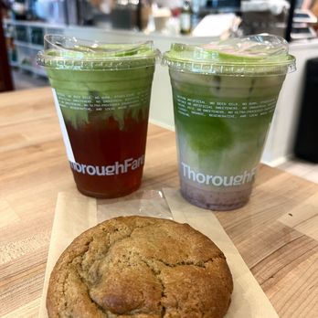 ThoroughFare - banana nutella cookie and earl grey matcha - Bakeries Near Me - Austin, Texas ThoroughFare - banana nutella cookie and earl grey matcha - Bakeries Near Me - Austin, Texas