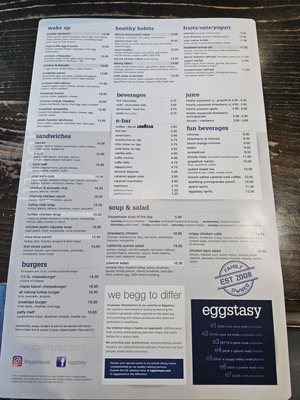 Menu photo 2 Eggstasy Scottsdale, AZ Menu photo 2 Eggstasy Scottsdale, AZ