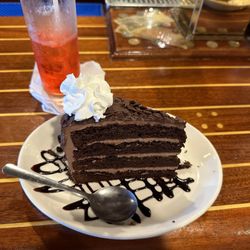 Jack Mackerel's Island Grill - Double chocolate cake