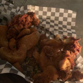 The Rambler - Chicken fingers (so gooood and flavorful) & tornado potatoes! - Bars Near Me - Portland, Oregon The Rambler - Chicken fingers (so gooood and flavorful) & tornado potatoes! - Bars Near Me - Portland, Oregon