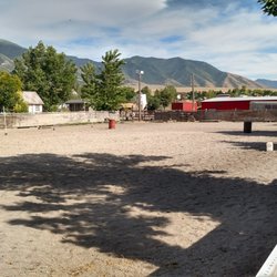 R Sharp Acres Horse Boarding and Riding Equestrian Heaven - This is the corral.