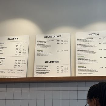 Blank Street - Menu (3/23/2025) - Coffee & Tea Near Me - Washington, DC, District of Columbia