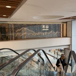 翠園 - View from the 8th floor escalator.