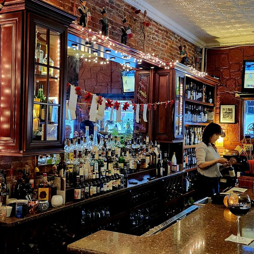 Amadeo's - The bar customers were all so friendly and made eating in  this small, more than a Wine Bar, Trattoria. **** - Italian Near Me - Baltimore, Maryland