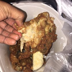 Bad chicken.  This is how it looked when received it.