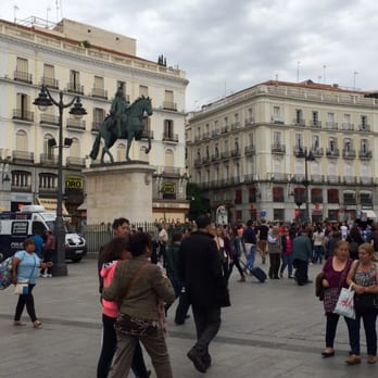 La Puerta del Sol - The plaza - Local Flavor Near Me - Madrid, M