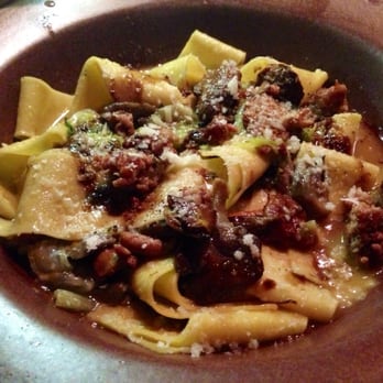 Nopa - Housemade Pappardelle, Spicy Fennel Sausage, Squash and Celery Root Cream - $19 - New American Near Me - San Francisco, California