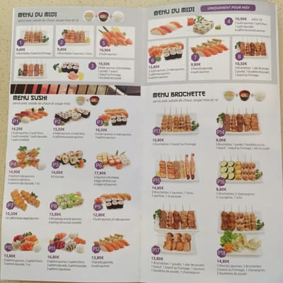 Menu photo 1 Sushi Chez Li Champigny-sur-Marne, 94