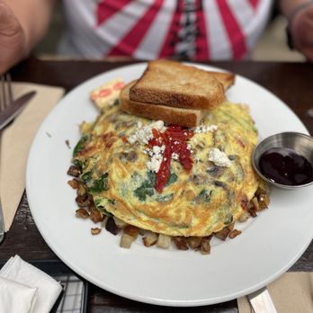 Blu Jam Cafe - Burgundy Omelet - Breakfast & Brunch Near Me - Los Angeles, California