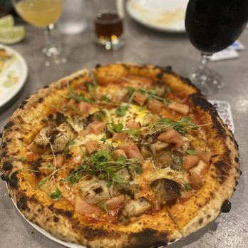 3 Sons Brewing - Pork belly & pineapple pizza - Breweries Near Me - Dania Beach, Florida 3 Sons Brewing - Pork belly & pineapple pizza - Breweries Near Me - Dania Beach, Florida