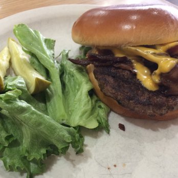 Diner 54 - The cheeseburger: cheese sauce and pickles spears rather than slices. - Diners Near Me - Kirksville, Missouri Diner 54 - The cheeseburger: cheese sauce and pickles spears rather than slices. - Diners Near Me - Kirksville, Missouri