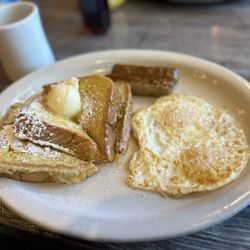 Brandon's Diner - French toast eggs and sausage links