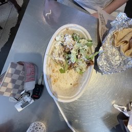 My friends bowl as it was served to us My friends bowl as it was served to us