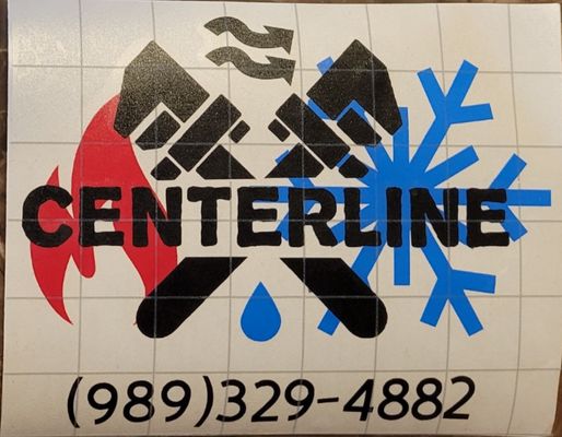 Centerline plumbing, heating & cooling Logo