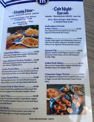 Menu photo 6 Hofbrauhaus Columbus Columbus, OH