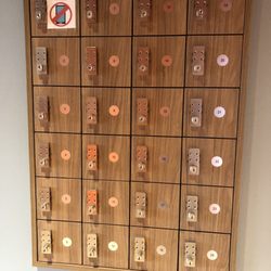 Orangetheory Fitness - They have small and large lockers with phone charging capabilities inside