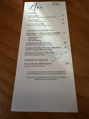 Menu photo 1 Mei St. Petersburg, FL