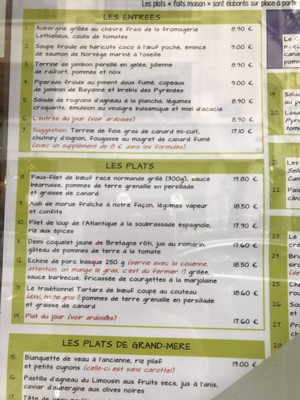 Menu photo 3 Le Mesturet Paris, 75 Menu photo 3 Le Mesturet Paris, 75