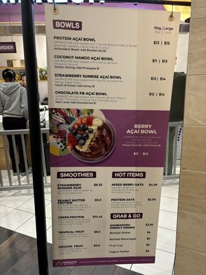 SAMBAZON Açaí Bowls Charlotte Douglas International Airport by null
