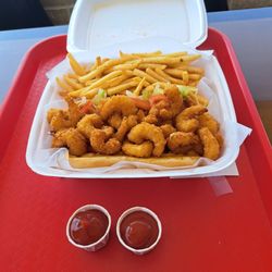 Ford's Drive In - Shrimp.poboy was amazing doesnt come withsoda but affordable and great ill be back and cheaper than mcdonald 799 plus tax youll be happy