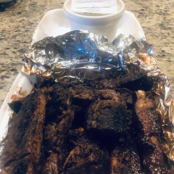 Shorter's Barbeque - Ribs and Potato Salad! The Potato Salad Was Good.... - Barbeque Near Me - Tracy, California Shorter's Barbeque - Ribs and Potato Salad! The Potato Salad Was Good.... - Barbeque Near Me - Tracy, California