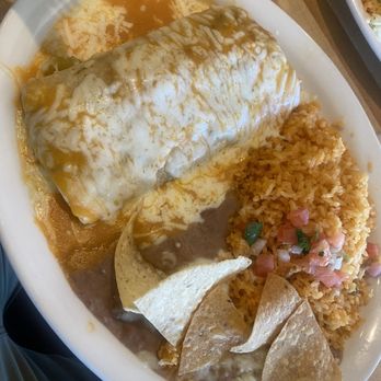 Las Fuentes - Carne Asada Wet Burrito - Mexican Near Me - Reseda, California