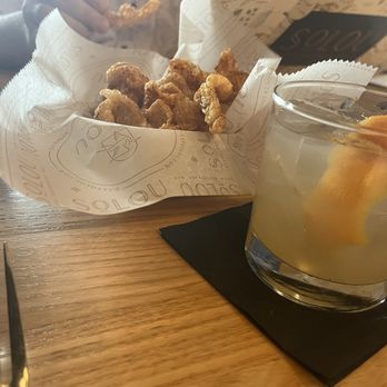 So Lou - Pamper-Mousse and complimentary pork rinds - Cajun/Creole Near Me - Lafayette, Louisiana So Lou - Pamper-Mousse and complimentary pork rinds - Cajun/Creole Near Me - Lafayette, Louisiana