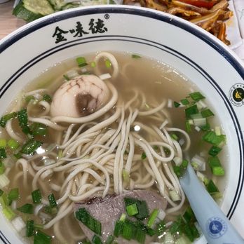 Jinweide Lanzhou Beef Noodles - Hand pull noodle with tea egg - Noodles Near Me - Millbrae, California