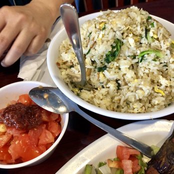 Hong Ning Restaurant - Salted fish and chicken fried rice - Filipino Near Me - Carol Stream, Illinois