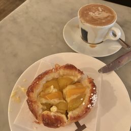 Peach danish, this was the only thing I enjoyed! Peach danish, this was the only thing I enjoyed!
