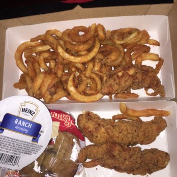 AMC Rivertowne 12 - Chicken tenders w/fries & cookie -Plus a bottled water, total was $18 - Cinema Near Me - Oxon Hill, Maryland AMC Rivertowne 12 - Chicken tenders w/fries & cookie -Plus a bottled water, total was $18 - Cinema Near Me - Oxon Hill, Maryland
