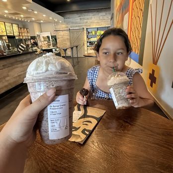 Starbucks - Sharing my favorite drink with my favorite neice - Coffee & Tea Near Me - Fallbrook, California