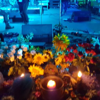Horning's Hideout - 8/24/2018 - Faerieworlds - Abney Park on the main stage. The alter at the base of the stage. - Parks Near Me - North Plains, Oregon Horning's Hideout - 8/24/2018 - Faerieworlds - Abney Park on the main stage. The alter at the base of the stage. - Parks Near Me - North Plains, Oregon