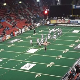 Indoor football game Indoor football game